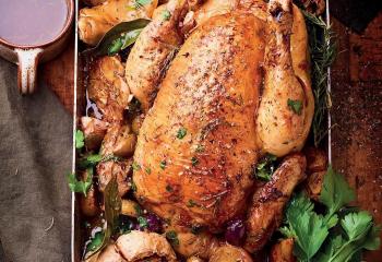 Poulet rôti vendu dans nos marchés