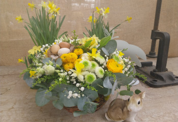 Atelier floral de Pâques pour adultes