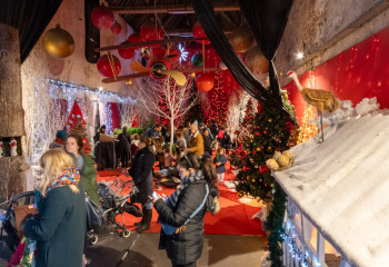 Noel atelier illumination féerie ferme de gally décors