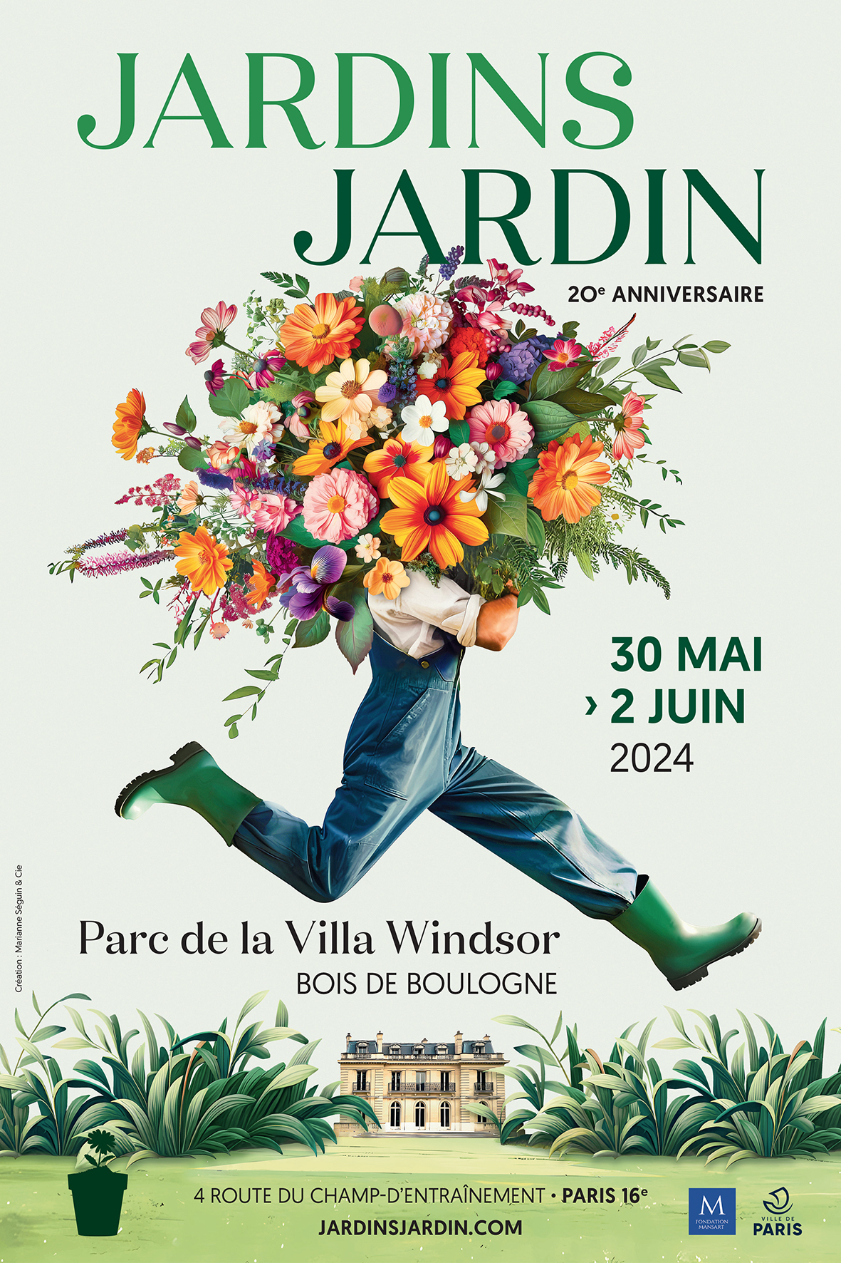 affiche jardins jardin 2024