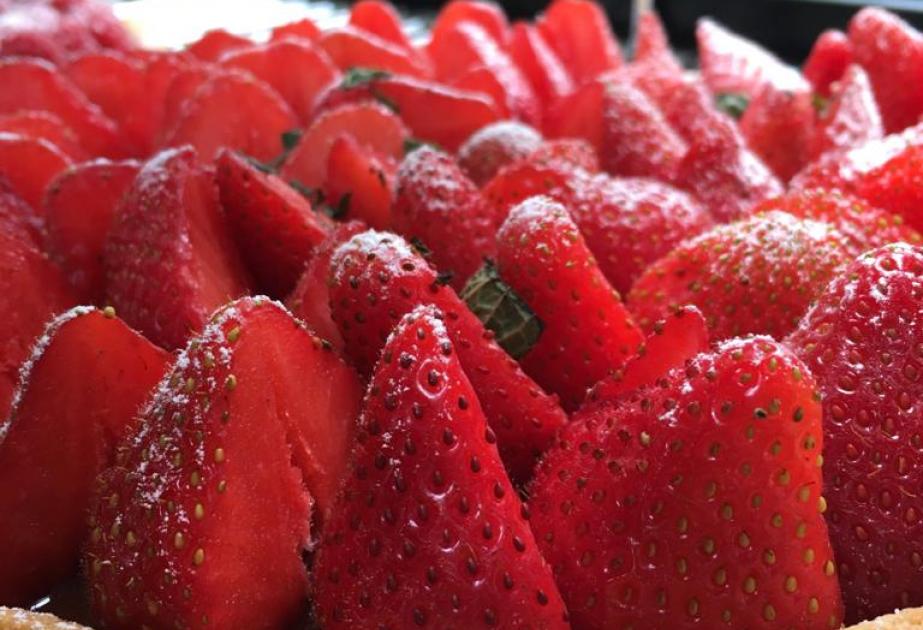 Tarte aux fraises