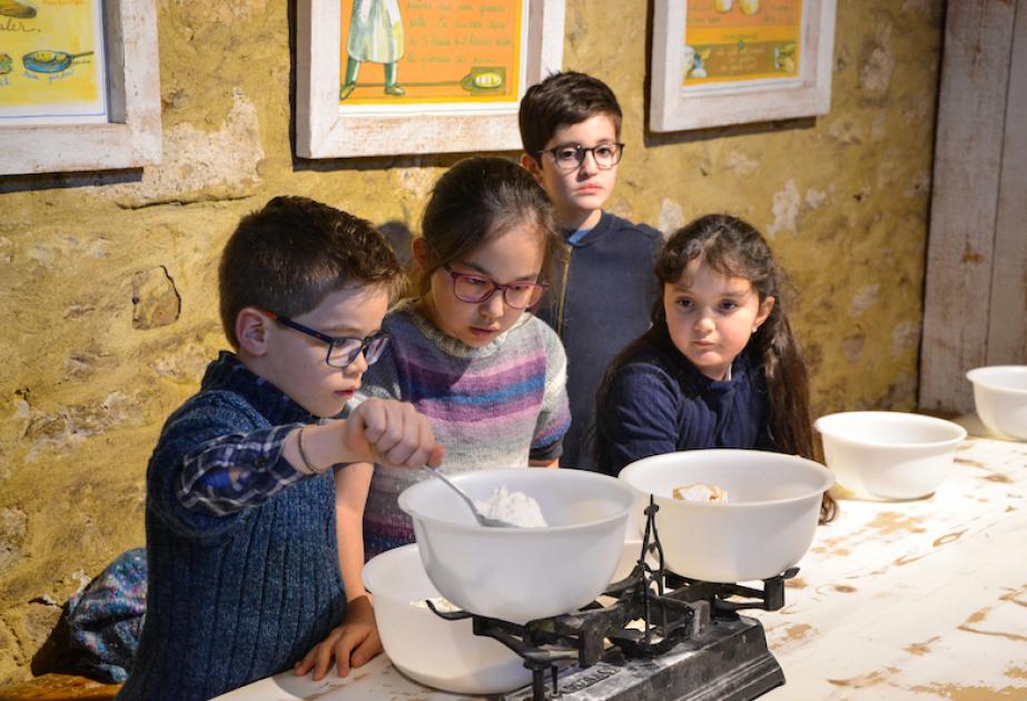 Atelier pain pour enfants à la ferme