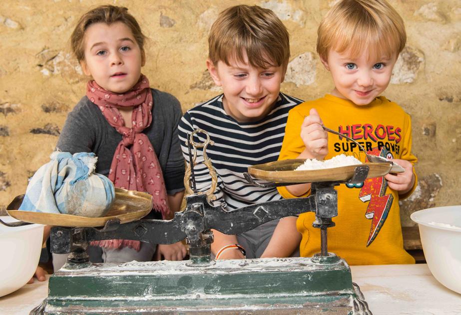 Atelier pain enfants les Fermes de Gally