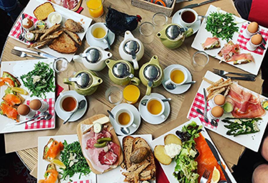 Brunch à la ferme