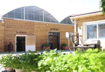 Visite de la ferme en groupe à Saint-Denis