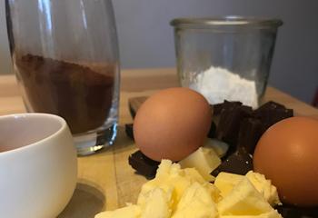 Ingrédients recette truffes au chocolat
