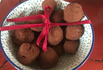 Faire des truffes au chocolat