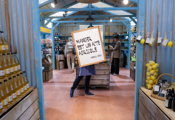 Les fermes de Gally au Bon Marché Rive Gauche