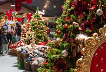 décoration de noel ferme de gally