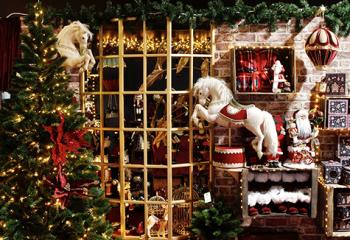 décoration de noel ferme de gally