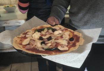 pizza cuite