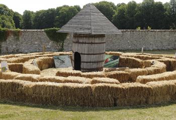 labyrinthe végétal yvelines ferme de gally