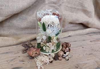 Atelier cloche florale pour adultes aux Fermes de Gally dans les Yvelines