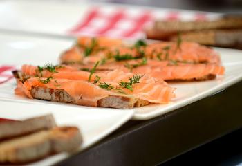 Tartines au saumon Barthouil du Café de Gally