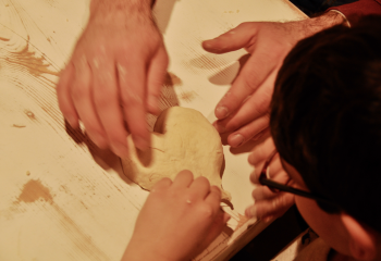 Atelier pain à quatre mains à la Ferme de Gally