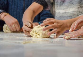 Atelier pain à 4 mains ferme de gally saint cyr l'ecole