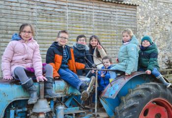 les vacances d'hiver à la ferme de gally