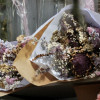 Bouquets de fleurs séchées des Fermes de Gally Fleuriste Saint-Cyr-l'Ecole