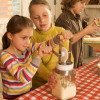 Atelier beurre pour enfants à la ferme de saint-denis