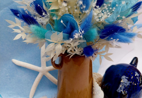 Atelier fleurs séchés aux Fermes de Gally