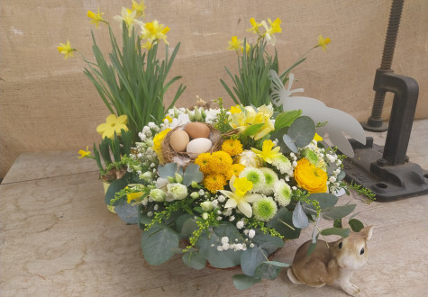 Atelier floral de Pâques pour adultes