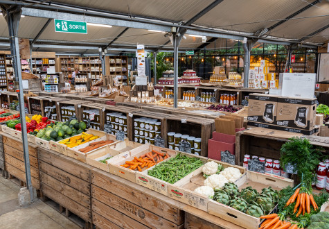 marché frais de fruits et légumes à la ferme à saint cyr l'école