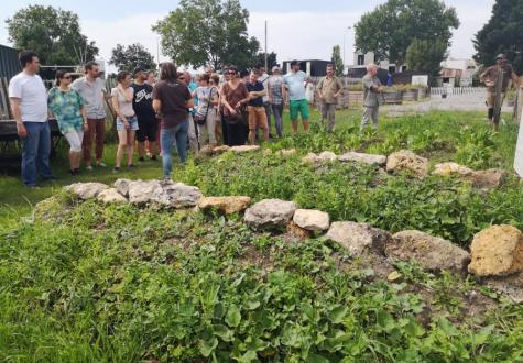 Visite de la ferme urbaine de Saint Denis