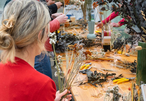 Atelier cyanotype pour adulte aux Fermes de Gally