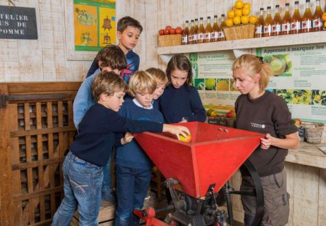 Atelier jus de pomme Les Fermes de Gally DIY