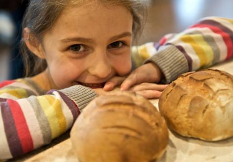 Atelier pain pour enfant  à la Ferme de Gally 