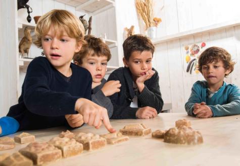 Atelier empreintes d'animaux Les Fermes de Gally DIY