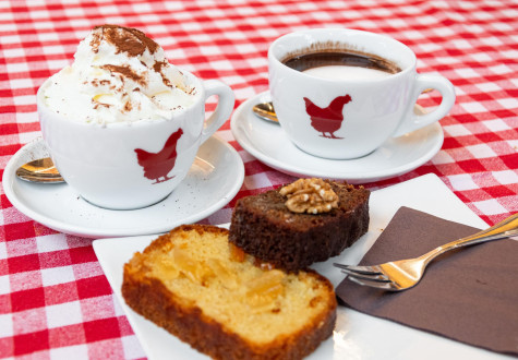 Gouter à la Grange des Ateliers des Fermes de Gally