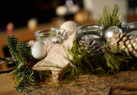 atelier centre de table buche