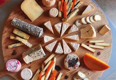 Plateau de fromage fromagerie yvelines ferme de gally