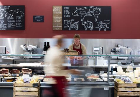 Le marché à Feucherolles